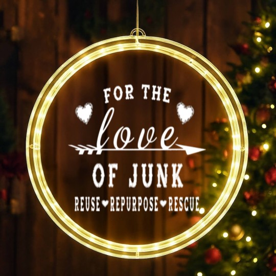 Discover For The Love Of Junk Junkin' Pickin' LED Christmas Window Lights LED Christmas Window Lights