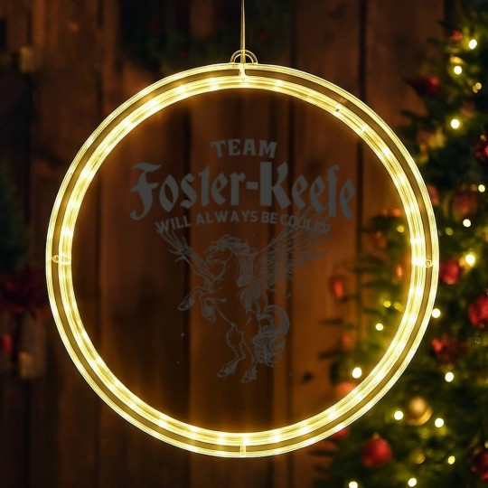 Discover Team foster-keefe LED Christmas Window Lights, Foxfire Academy LED Christmas Window Lights, Lost Cities Keeper LED Christmas Window Lights