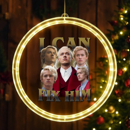 Discover Limited Coriolanus Snow LED Christmas Window Lights Character Movie Series Tom Blyth LED Christmas Window Lights