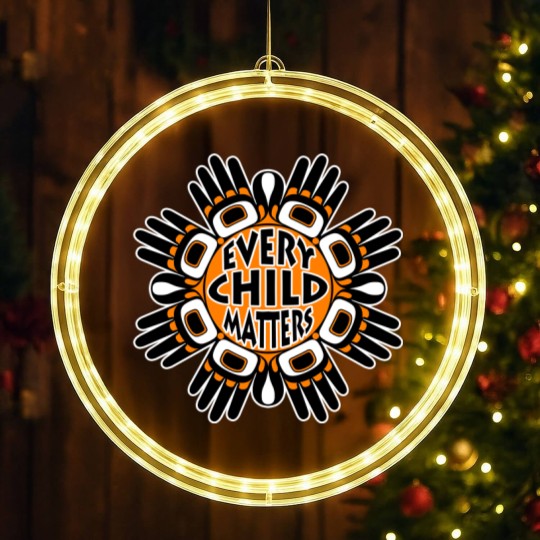 Discover Every Child Matters LED Christmas Window Lights, 2022 Every Child Matters LED Christmas Window Lights