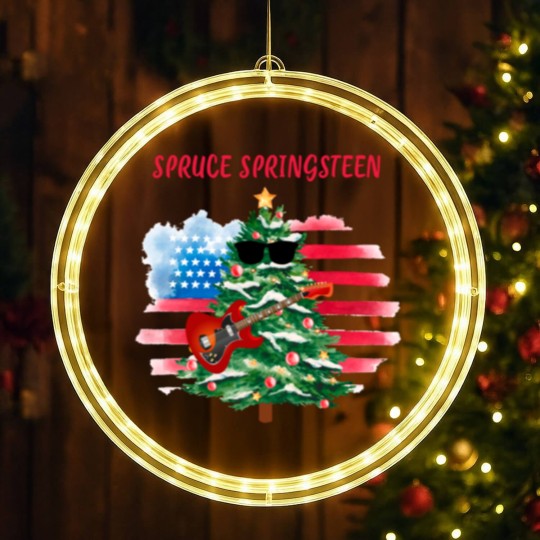 Discover Spruce Springsteen LED Christmas Window Lights