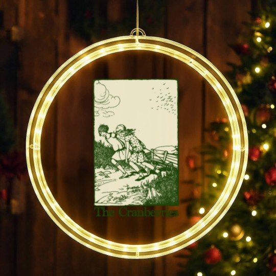 Discover The Cranberries • • • Retro Style Original Fan Design - The Cranberries - LED Christmas Window Lights