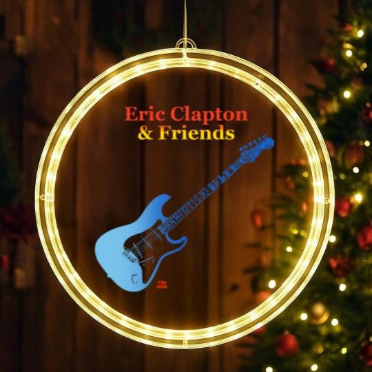 Discover Vintage Eric Clapton Joe Cocker ZZ Top 1993 LED Christmas Window Lights