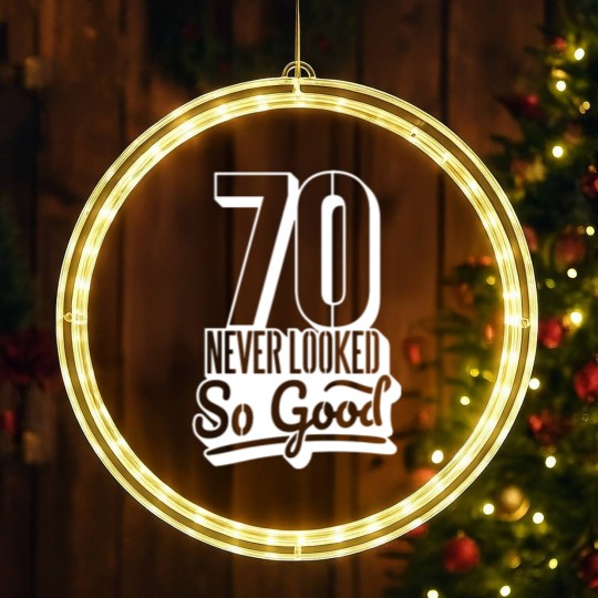 Discover 70 never looked so good LED Christmas Window Lights