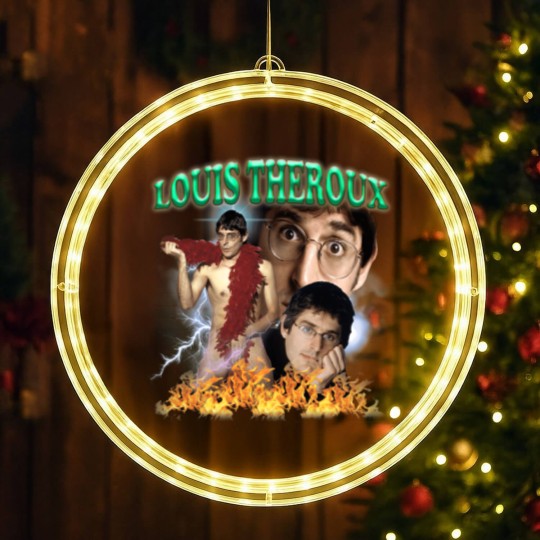 Discover Louis Theroux Wavey LED Christmas Window Lights
