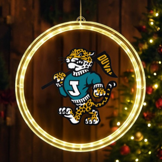 Discover Vintage Jags Mascot LED Christmas Window Lights