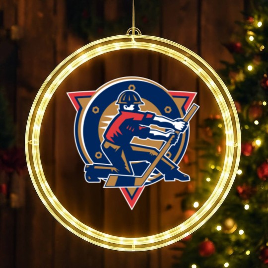 Discover Edmonton Oiler Rigger LED Christmas Window Lights