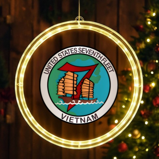 Discover Navy United States Seventh Fleet Vietnam LED Christmas Window Lights