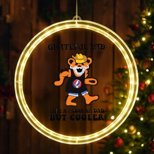 Discover Grateful Dad Like a Regular Dad LED Christmas Window Lights