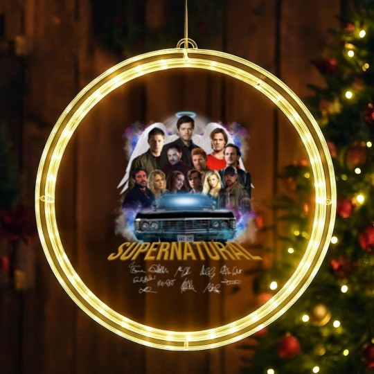 Discover 15 Seasons of Supernatural - Supernatural - LED Christmas Window Lights