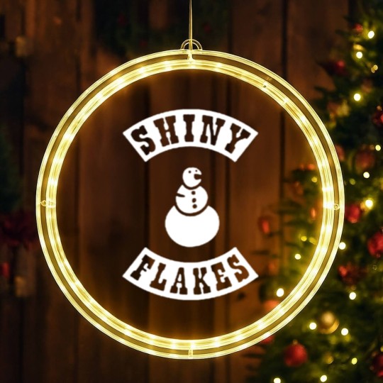 Discover Legendary Shiny Flakes LED Christmas Window Lights