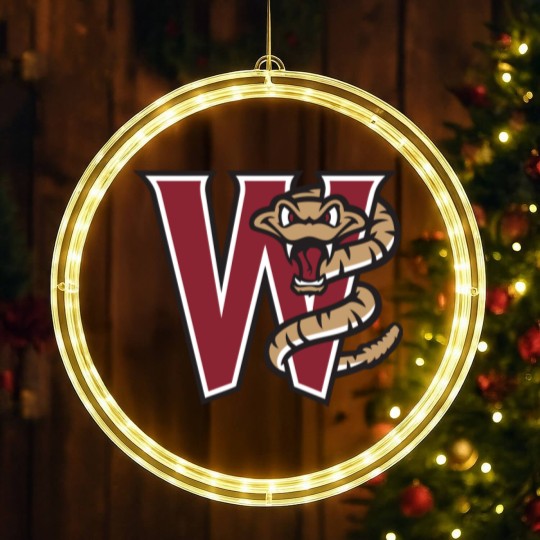 Discover Wisconsin Timber Rattlers LED Christmas Window Lights