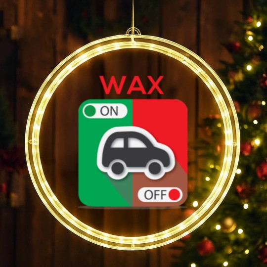 Discover Wax On Wax Off LED Christmas Window Lights
