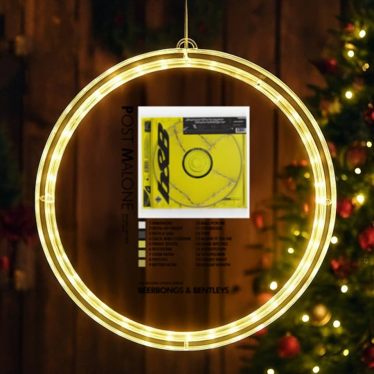 Discover Post MaloneBeerbongs Bentleys LED Christmas Window Lights