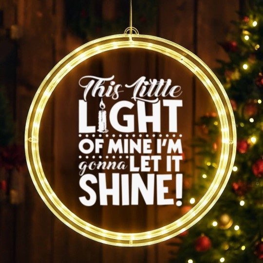 Discover This Little Light of Mine LED Christmas Window Lights LED Christmas Window Lights