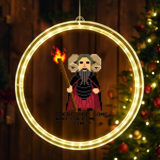 Discover Tim the Enchanter - Monty Python and the Holy Pixe LED Christmas Window Lights