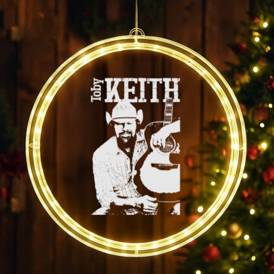 Discover Toby Keith vintage LED Christmas Window Lights, Red Solo Cup, My List, He Ain't Worth Missing