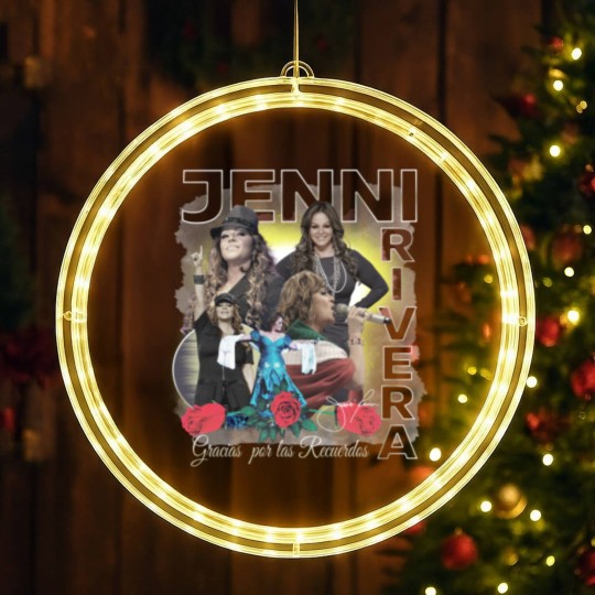 Discover Jenni Rivera Rap LED Christmas Window Lights