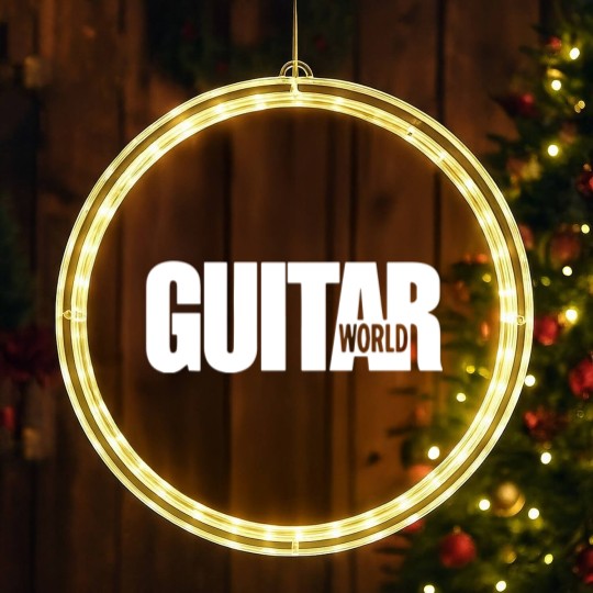 Discover Guitar World LED Christmas Window Lights
