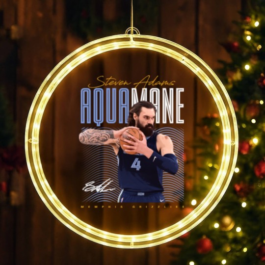 Discover Steven Adams - Steven Adams Memphis Grizzlies - LED Christmas Window Lights