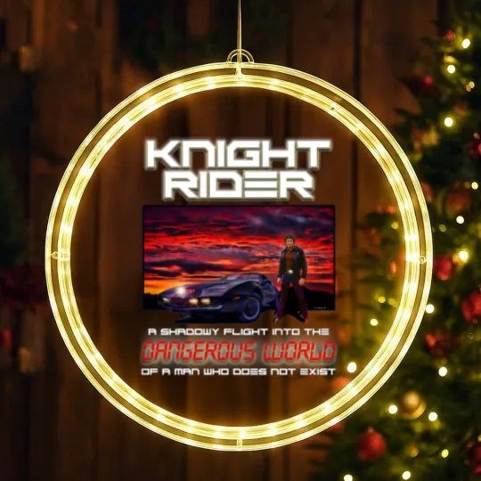 Discover Knight Rider LED Christmas Window Lights