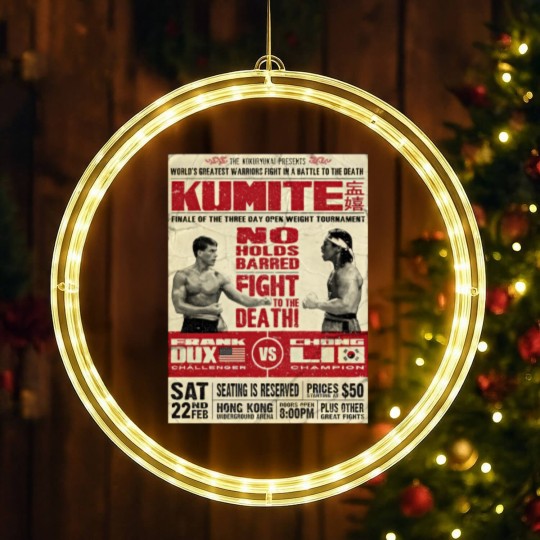 Discover Kumite Fight LED Christmas Window Lights