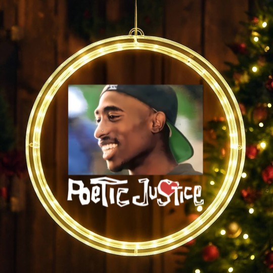 Discover Tupac Shakur LED Christmas Window Lights