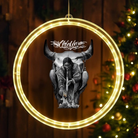 Discover david gonzales art chiefin LED Christmas Window Lights