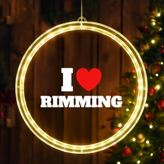 Discover I LOVE RIMMING LED Christmas Window Lights