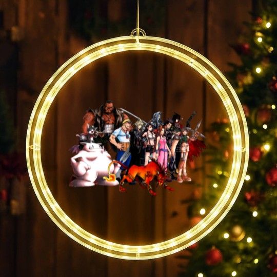 Discover Final Fantasy 7 1997 LED Christmas Window Lights