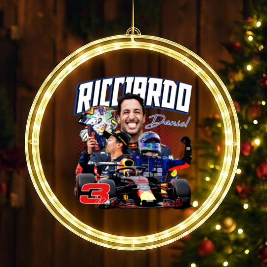 Discover Daniel Ricciardo LED Christmas Window Lights