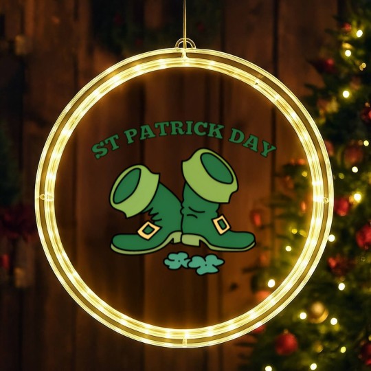 Discover St Patrick Day LED Christmas Window Lights