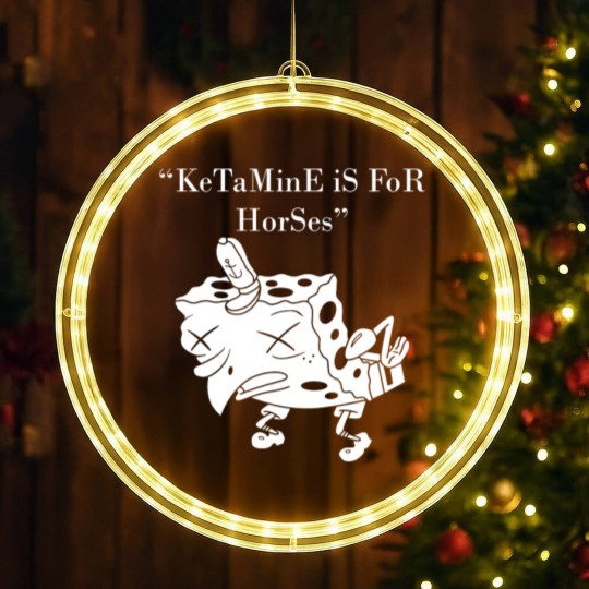 Discover Ketaminee Is for Horses Ketaminee Is for Horses LED Christmas Window Lights