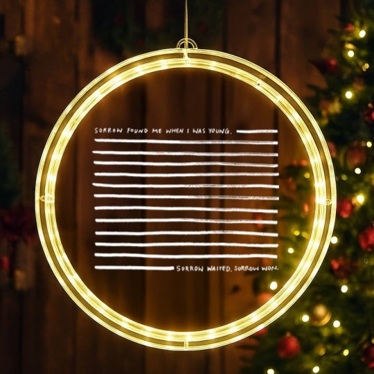 Discover Sorrow - The National - whiteSorrow - The National - white LED Christmas Window Lights