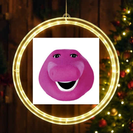 Discover Barney Face LED Christmas Window Lights