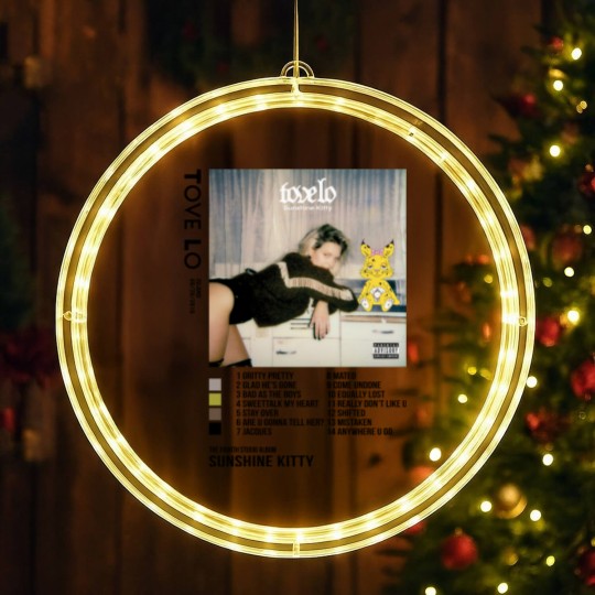 Discover Tove Lo Sunshine Kitty Album  Poster LED Christmas Window Lights