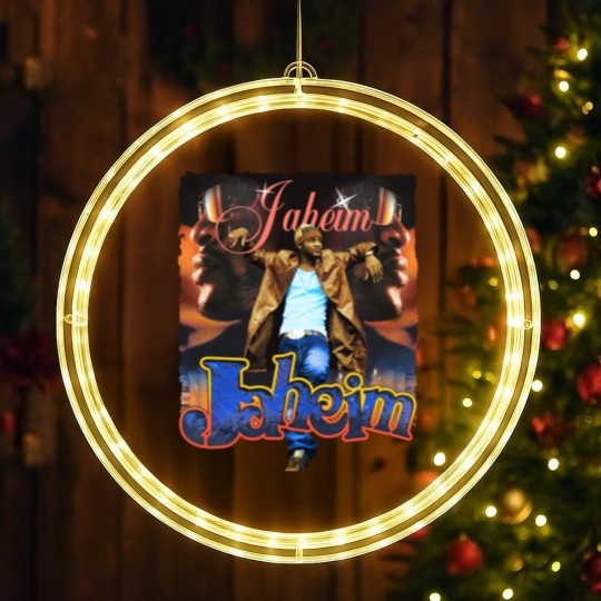 Discover JAHEIM FABULOUS Bella Canvas LED Christmas Window Lights
