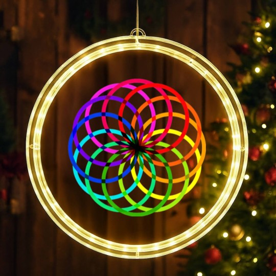 Discover Color circles - Color - LED Christmas Window Lights