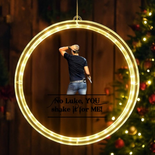 Discover No Luke You Shake It For Me LED Christmas Window Lights