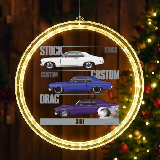 Discover 3in1 68-72 Novas LED Christmas Window Lights