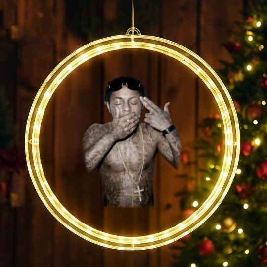 Discover Lil Wayne Rap Vintage LED Christmas Window Lights, Tha Fix Before Tha VI LED Christmas Window Lights