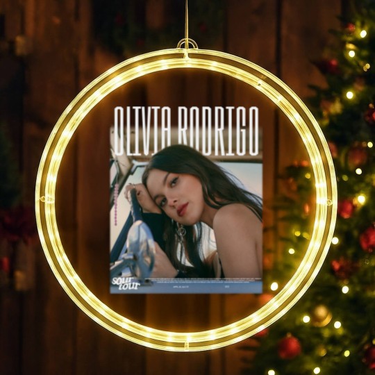 Discover Meet Olivia Rodrigo Sour Tour LED Christmas Window Lights, Olivia Rodrigo LED Christmas Window Lights