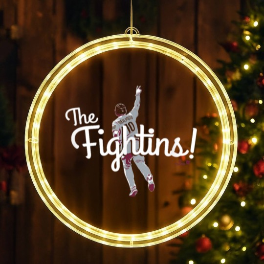 Discover JT Realmuto -- The Fightins -- Baseball LED Christmas Window Lights