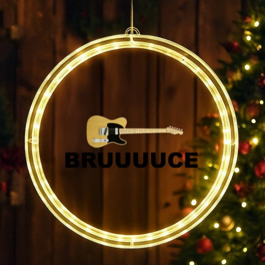 Discover Bruuuuce Classic LED Christmas Window Lights, Bruce Springsteen Tour LED Christmas Window Lights