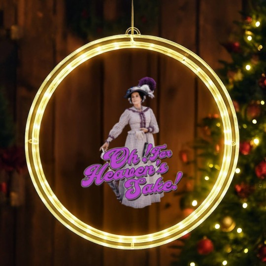 Discover Mrs Harriet Oleson LED Christmas Window Lights