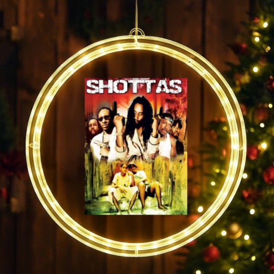 Discover Shottas Jamaican Crime Gangsta Movie LED Christmas Window Lights