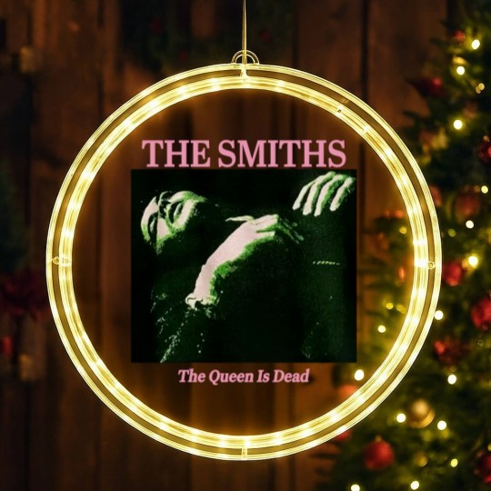 Discover Vintage The Smiths Green Y2K Rock Retro Punk The Queen Is Dead LED Christmas Window Lights
