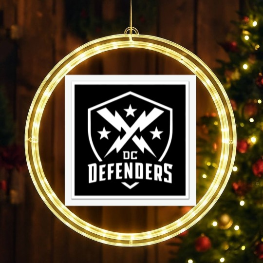 Discover dc defenders black dark LED Christmas Window Lights