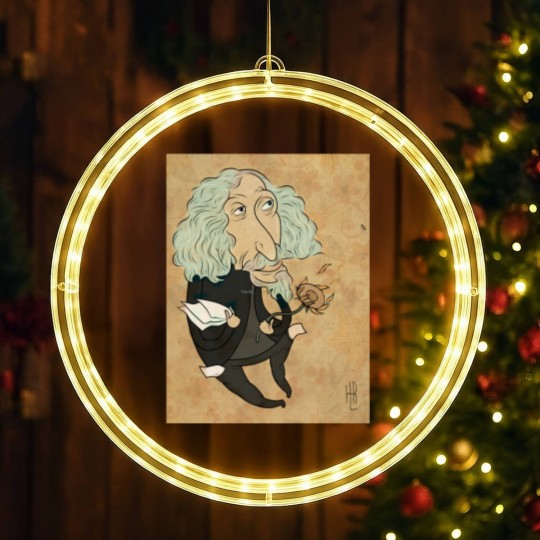 Discover El Caballero de Paris, Heyder Luis Reyes, Backroom Art LED Christmas Window Lights