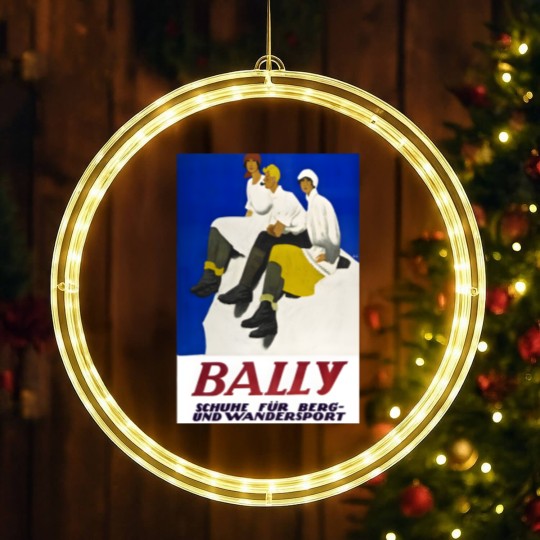 Discover Bally Shoes, Poster LED Christmas Window Lights